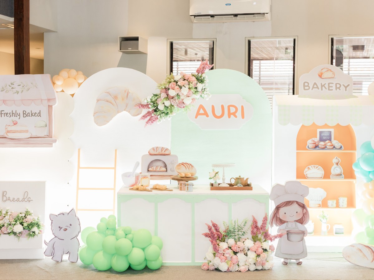 Auri’s “Bakery” Themed 1st&nbsp;Birthday