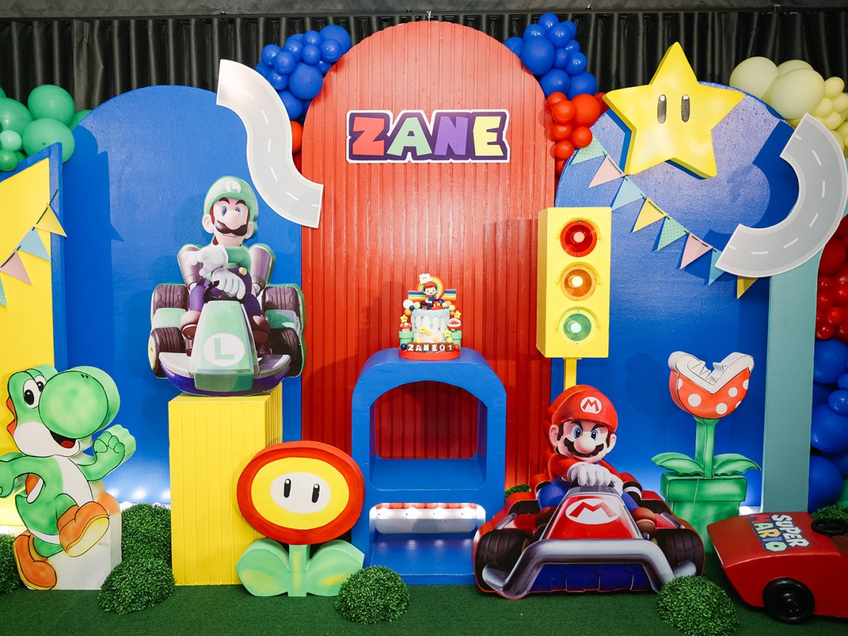Zane’s Super Mario Kart&nbsp;Party