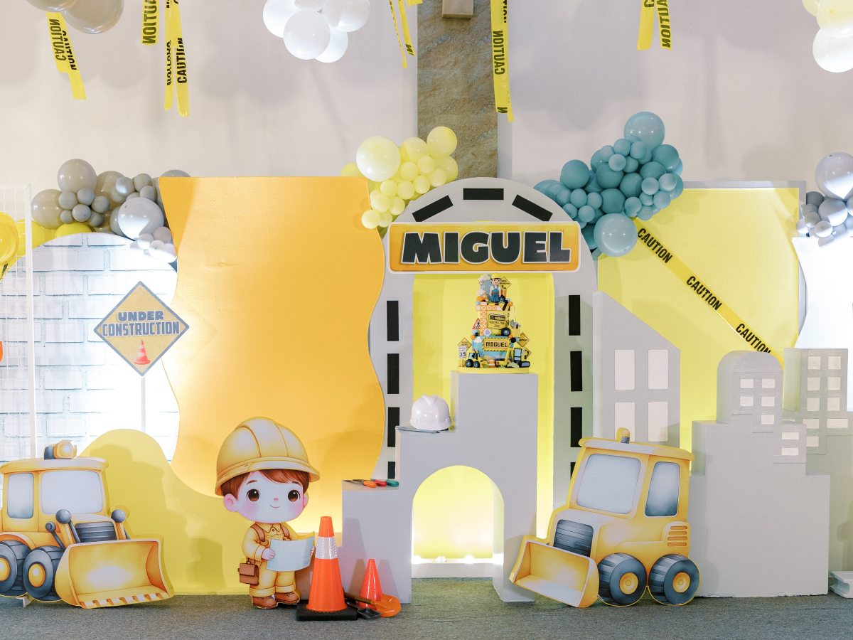Miguel’s “Construction” 1st&nbsp;Birthday