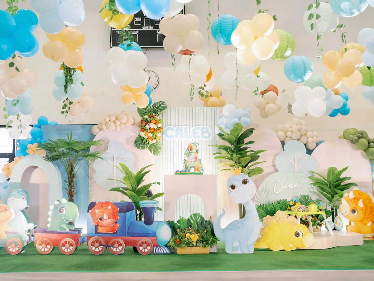 Caleb’s Dinos and Trains 1st&nbsp;Birthday
